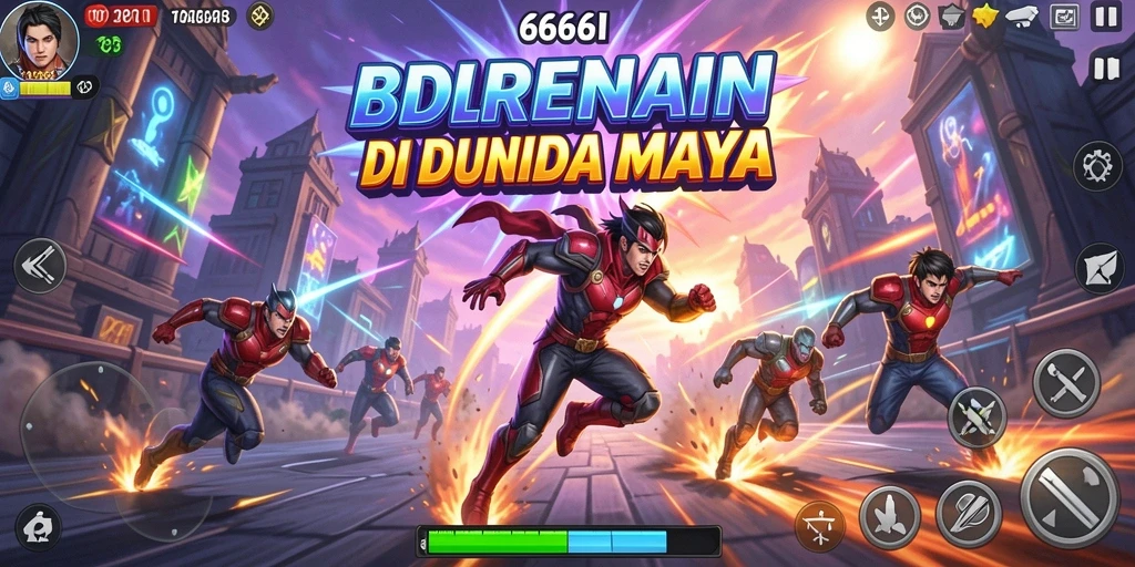 Gameplay Racing mendebarkan di 666I dengan berbagai trek menantang.