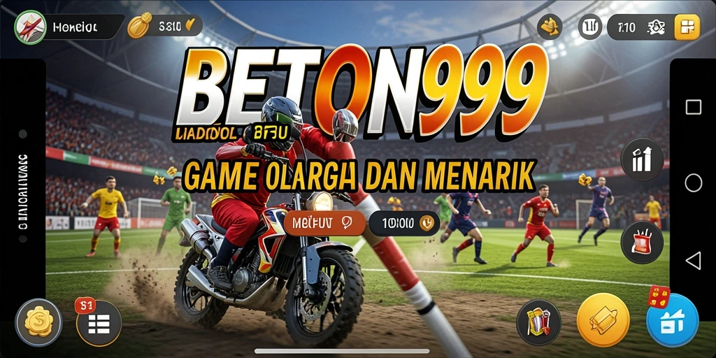 Tampilan gameplay seru dalam BETON999 yang penuh aksi.