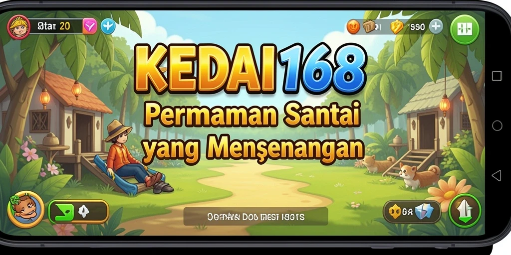Screenshot gameplay KEDAI168 yang penuh warna dan menarik.