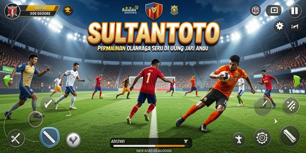 Tangkapan layar <strong>SULTANTOTO</strong> yang menampilkan aksi pertandingan olahraga yang mendebarkan.
